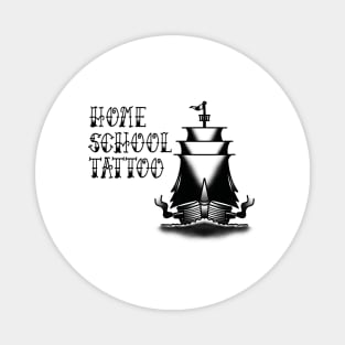 HomeSchoolTattoo pirateship Magnet